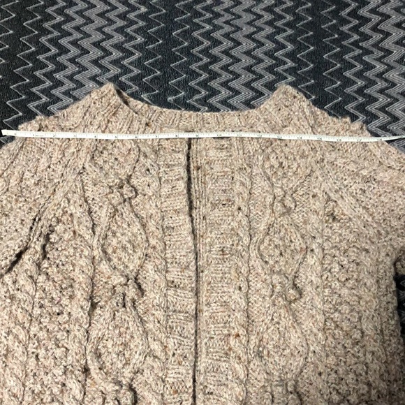 Knit/Crocheted Open Sweater Cardigan - Picture 12 of 14